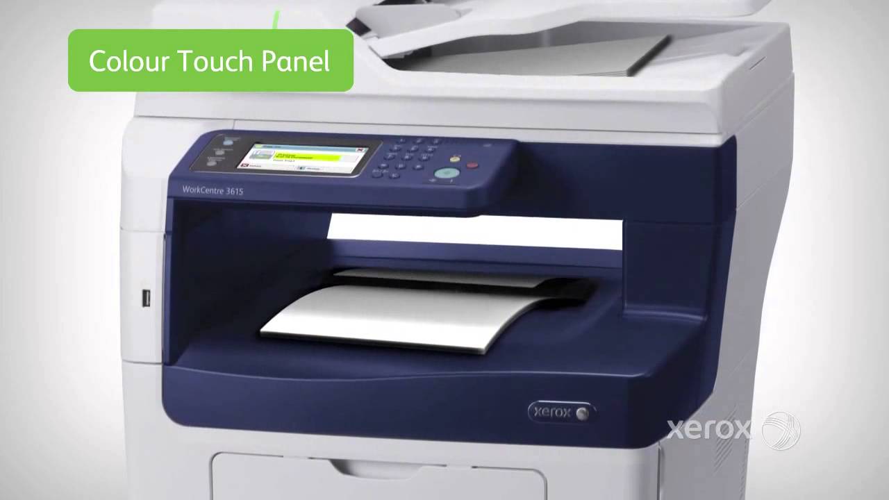 Meet The Efficient Xerox Phaser 3610 & Workcentre 3615 - YouTube