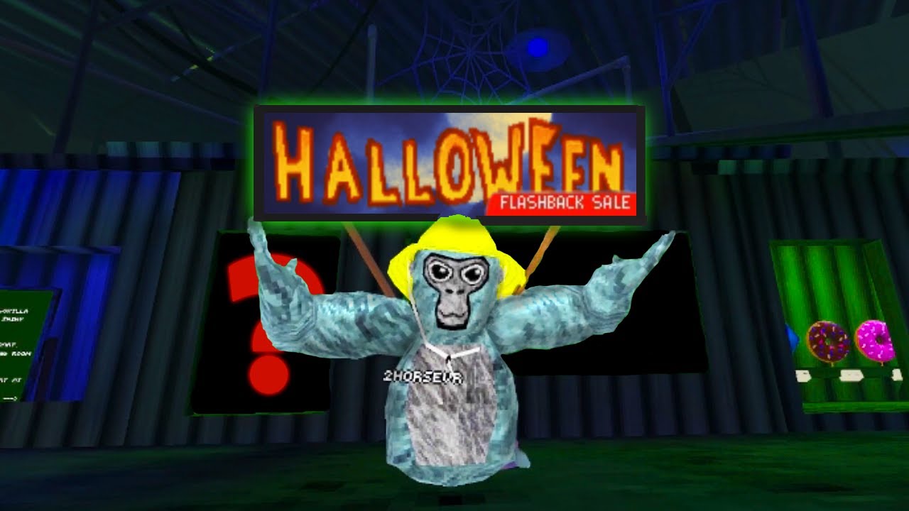 The New Halloween Flashback In Gorilla Tag Youtube