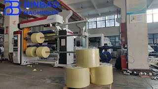 SLC Model Self Adhesive Paper Slitting Rewinding Machine