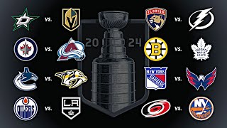 2024 Stanley Cup Playoffs | Round 1 | Every Goal