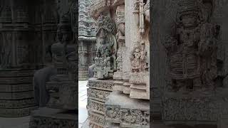 Intricate carvings on walls of Chennakesava Temple in Somnathpura, Mysore. #architecture #temple