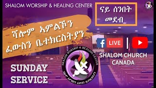 Shalom Church - Sunday Service in Guelph, Canada - ናይ ሰንበት መደብ ኣብ ከተማ ጉወልፍ / February 02,2025