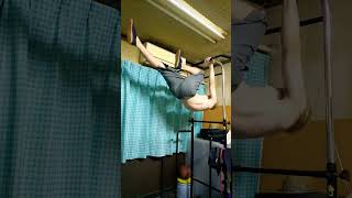 【元引きこもり】フロントレバー練習中 #shorts #カリステニクス #自重トレーニング