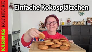 Weihnachtsplätzchen backen köstliche Kokosplätzchen: Ein einfaches Rezept für himmlischen Genuss!