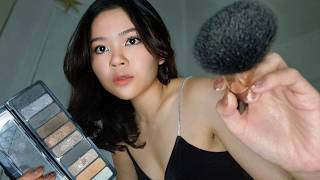 ASMR Thai Friend Does Your New Year Party Makeup 🥂 เพื่อนสาวแต่งหน้าให้คุณไปงานปีใหม่ 4K