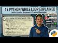 17 Python while Loop Explained | while Loop in Python for Beginners | Udemy Paid Courses ✅
