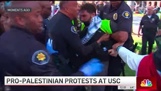 Live Coverage: USC students protest Israel-Hamas war