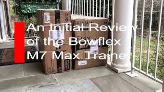 Bowflex Max Trainer M7 Review 2017
