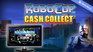 Robocop Cash Collect Slot by Playtech Gameplay  (Desktop View)