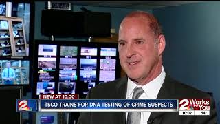 Tulsa Co. Jail training on collecting DNA of arrestees