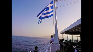 エーゲ海の船旅　アテネ・ピレウス港～ミコノス島　【わたしだけのギリシャ旅】 traveling to Mykonos by sea