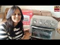 geek airocook iris plus 23l smart air fryer full review oven toaster grill for kitchen