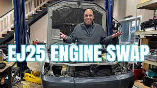 EJ25 Engine Removal: Swap To EJ20 In A Subaru Forester