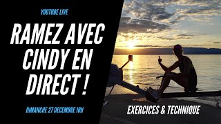 Séance en DIRECT 10h - Technique \u0026 Exercices avec CINDY