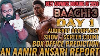 BAAGHI 3 BOX OFFICE COLLECTION DAY 1 | PREDICTION | OCCUPANCY | SCREEN & SHOW COUNT | TIGER SHROFF