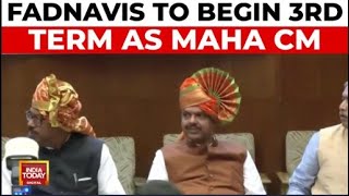 Devendra Fadnavis To Return As Maharashtra Chief Minister | Maha CM Oath Ceremony News India Today