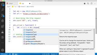 6.2 How to make AJAX Http Request using XMLHttpRequest in javascript?