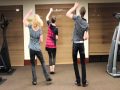 Michael Jackson Beat It Dance Tutorial Part 3 of 4 (back view)