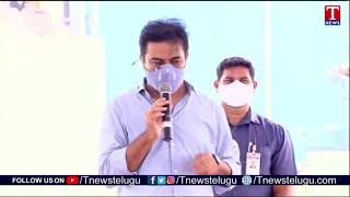 Strategic Development Plan For Road Developments \u0026 Flash Floods: KTR | Hyderabad | T News