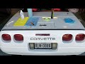 diy add a rear spoiler to your car this one a c4 corvette.