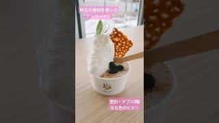 登別・観光交流センター1階のジェラート屋「なな色のヒカリ」 #shorts #登別 #hokkaido #ヌプル #icecream