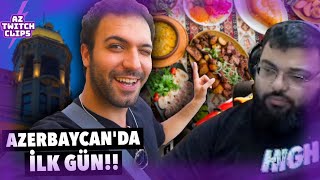 Imanovs Azərbaycan'da YEMEK DOLU İlk Gün\