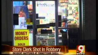 Shell station robbery