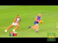 Barry Hall's first Goal for the Western Bulldogs (HQ)