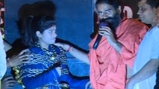 Magician Aanchal with Swami Ramdev.Haridwar | 24 Nov 2014