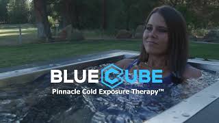 BlueCube cold plunge tubs | ice baths come with an ergonomic tub for easy access