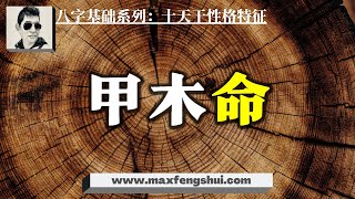 【八字】甲木命·：这种命格的人最容易好心没好报！甲木命的人如何成为人生赢家？｜八字命理基础系列：十天干性格特征