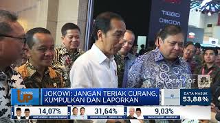 Jokowi Minta Jangan Teriak Curang, Kumpulkan dan Laporkan
