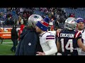 mic d up brenden schooler vs. bills new england patriots nfl week 18