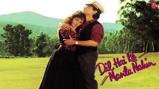 Dil Hai Ki Manta Nahin Full Song l Aamir Khan, Pooja Bhatt | Anuradha Paudwal , Kumar Sanu