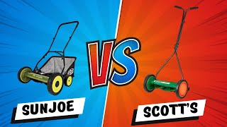 Reel Mower Showdown: Sunjoe vs. Scotts Elite | Which One Cuts Best?