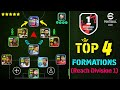 Top 4 Quick Counter Best Custom Formations In eFootball 2024 🔥 | ☑️ Best Custom Formation 🐐