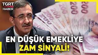 Cumhurbaşkanı Yardımcısı Cevdet Yılmaz'dan Emekli Maaşları İçin Kritik Sinyal! - TGRT Haber