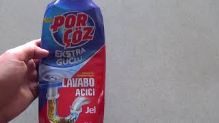 Porçöz Lavabo Açıcı