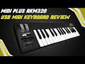 MIDIPLUS AKM320 USB MIDI Keyboard Review - The best compact MIDI Keyboard 2021!