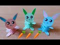 DIY Jumping Rabbit|DIY Paper Bunny|Paper Crafts for kids|Angie Art and Craft