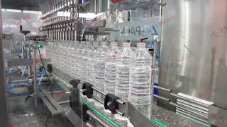 Oil food vinegar soya sauce filling machine packing line for flavor water seasoning bottling line