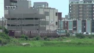 5074レ　EF66 116　サメ　　大久保～魚住間　2013年7月