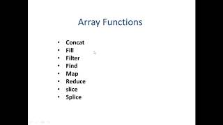 JavaScript Let & const and ES6 Array methods - Sinhala