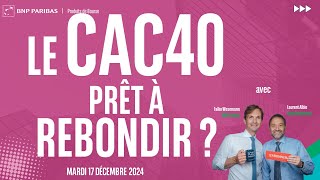 CAC40 ফিরে বাউন্স করতে প্রস্তুত? - 100% বাজার - সন্ধ্যা - 12/17/2024