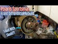 How To Rebuild A Polaris Sportsman Front Differential | This Thing Was BAD!