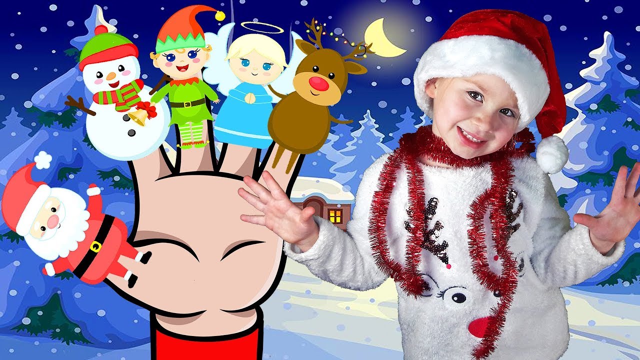 Christmas Finger Family Song – Christmas Songs | Daddy Finger Nursery ...