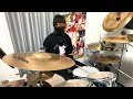 boØwy b・blue drum cover 叩いてみた