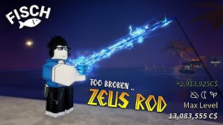 The ZEUS ROD It's Now The BEST MONEY GRIND ROD!? | Roblox Fisch