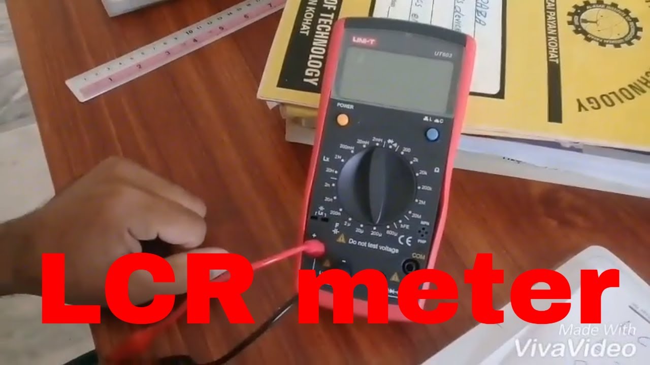 Reading From LCR Meter - YouTube