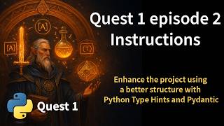 Q1EP2a Refactor Your API with Python Type Hints, Annotated & Pydantic